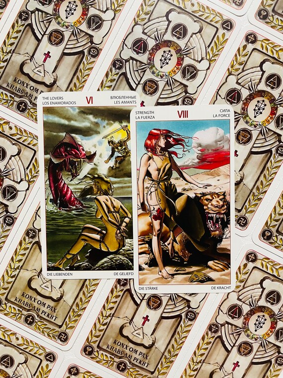 Initiatory Golden Dawn Tarot 78 Cards Deck,tarot,tarot Deck