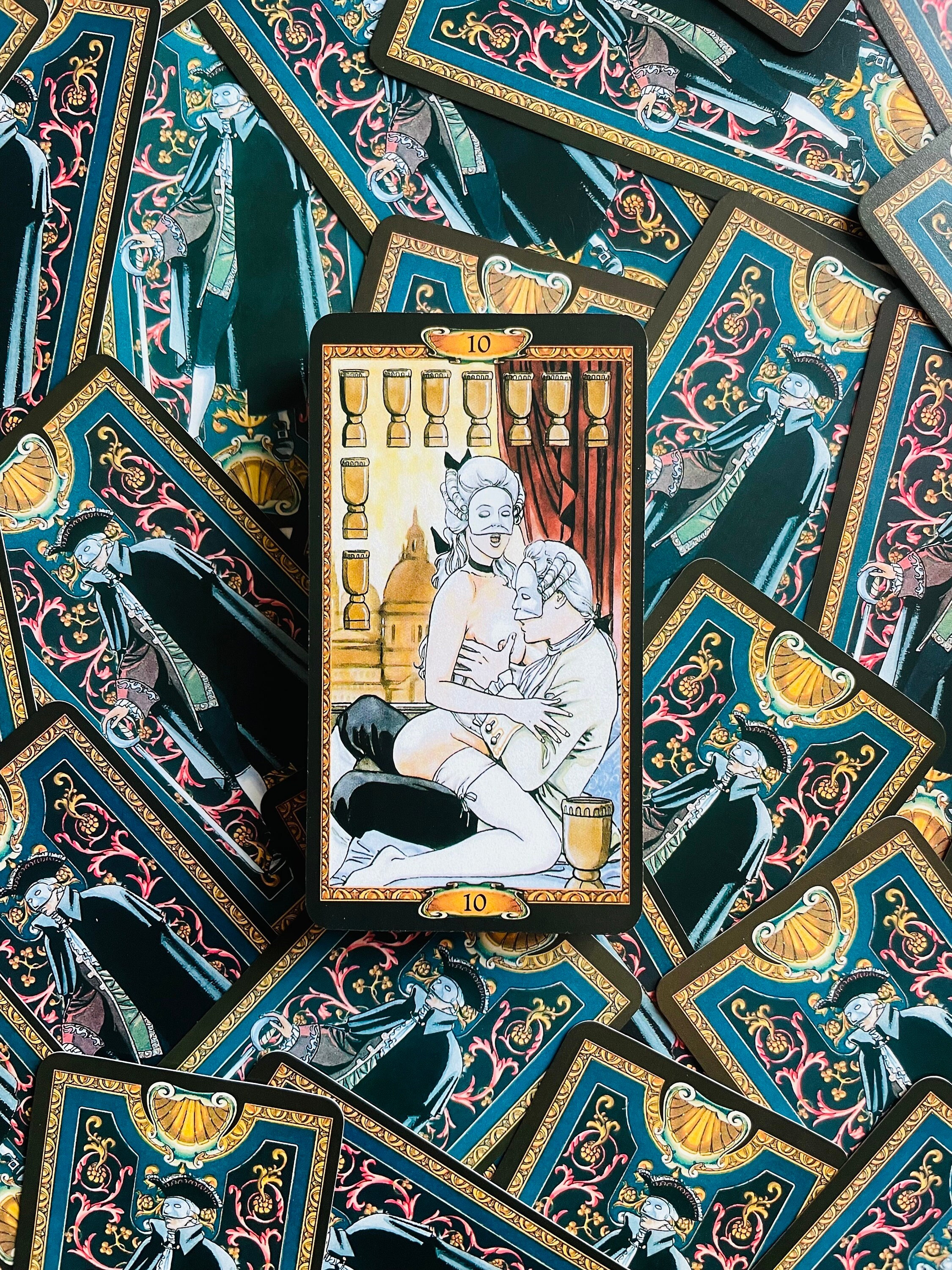Casanova Tarot 78 Cards Deck - Etsy