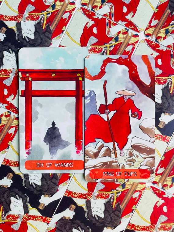 Samurai Tarot 78 Cards Deck - Rare Tarot - Etsy Australia