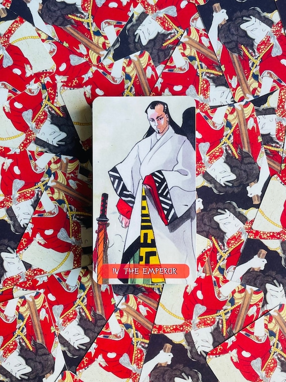 SAMURAI TAROT 78枚セット サムライタロット 78枚組 - レアタロット - Etsy 日本