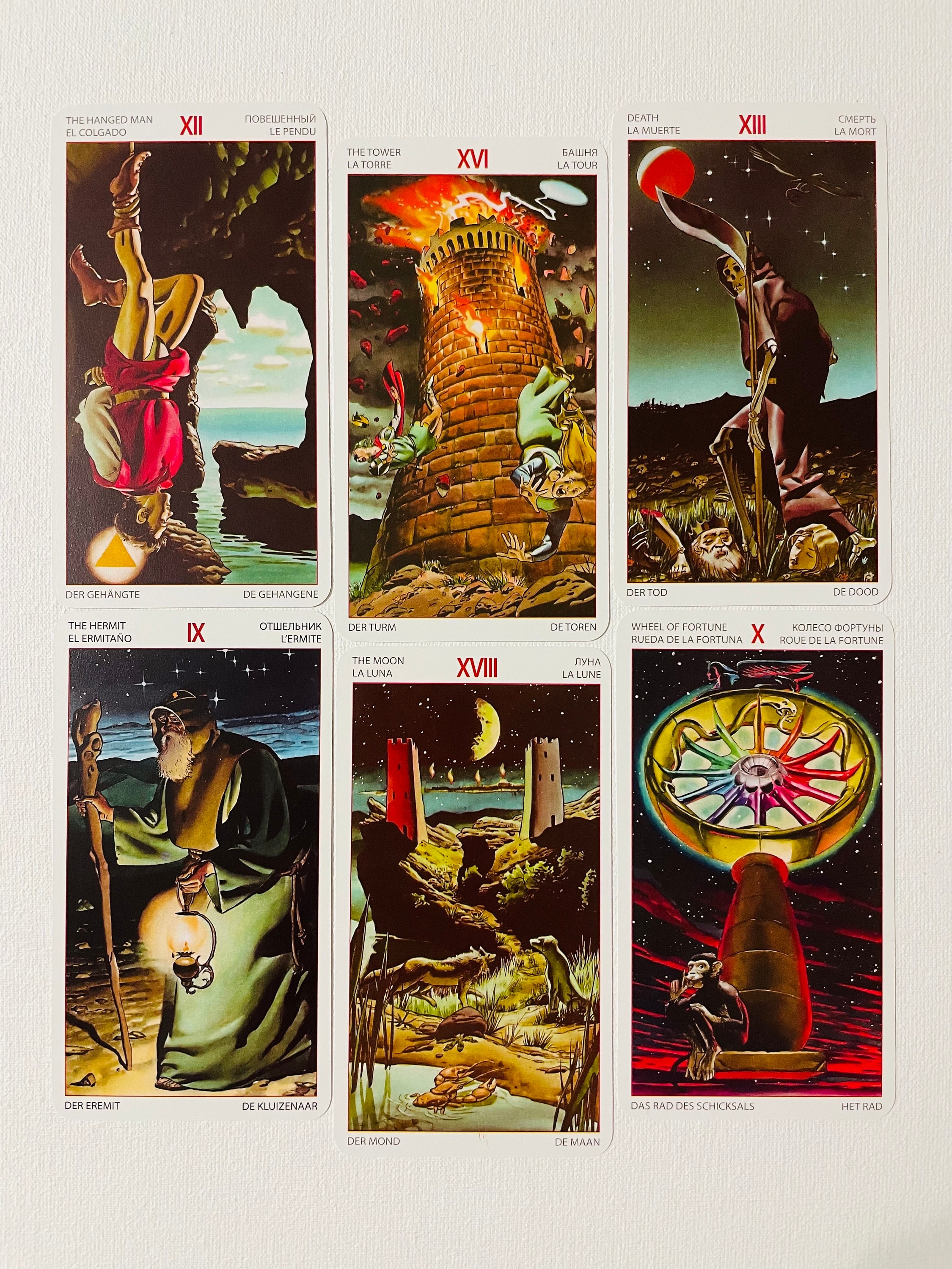 Initiatory Golden Dawn Tarot 78 Cards Deck,tarot,tarot Deck