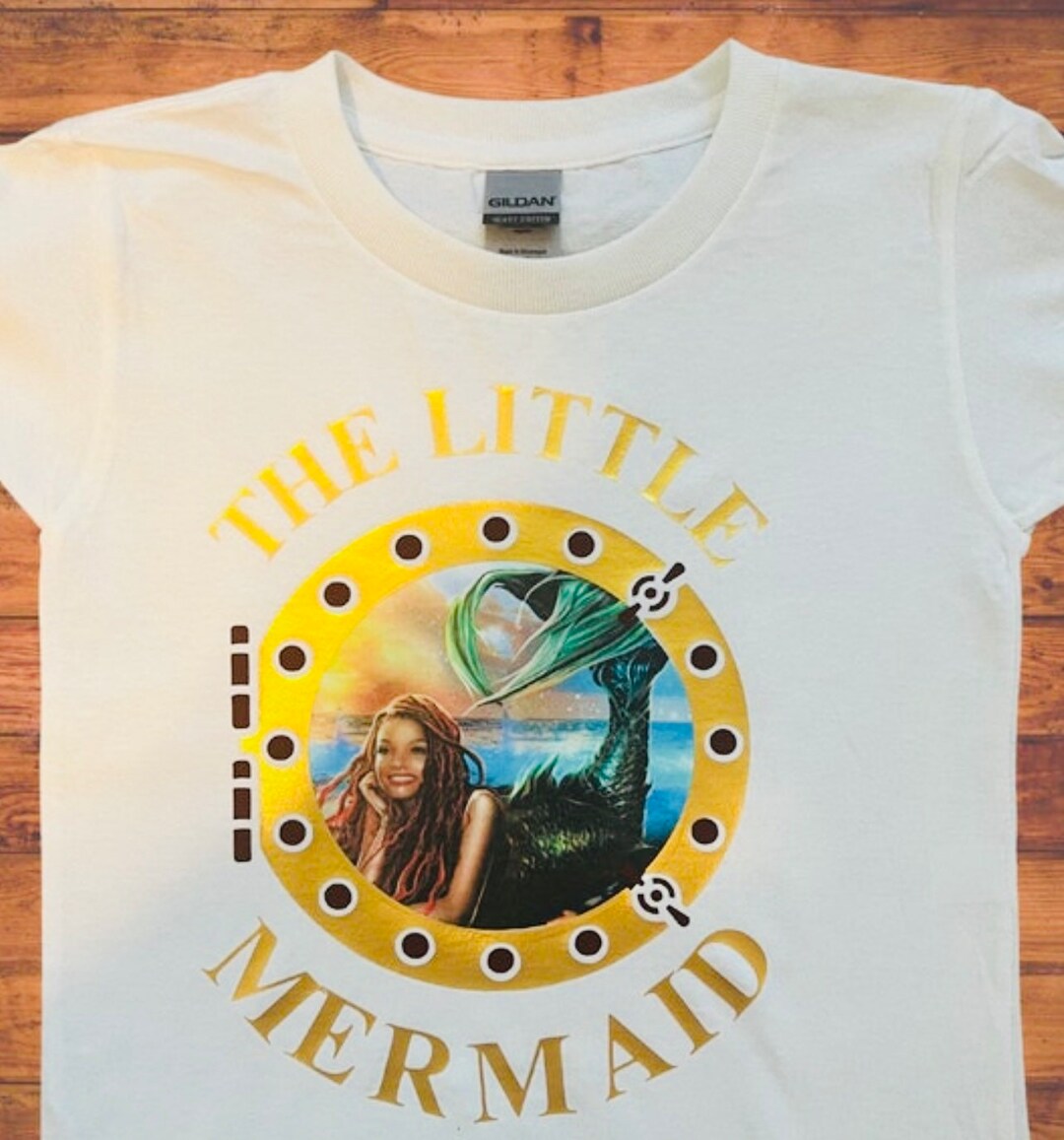 Little Mermaid Shirt Beautiful Black Mermaid Shirt Etsy