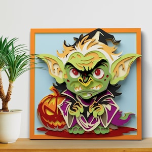 Troll Mandala SVG: 3D Multilayer Laser Cut File for Cricut, CNC Router (Digital Download)