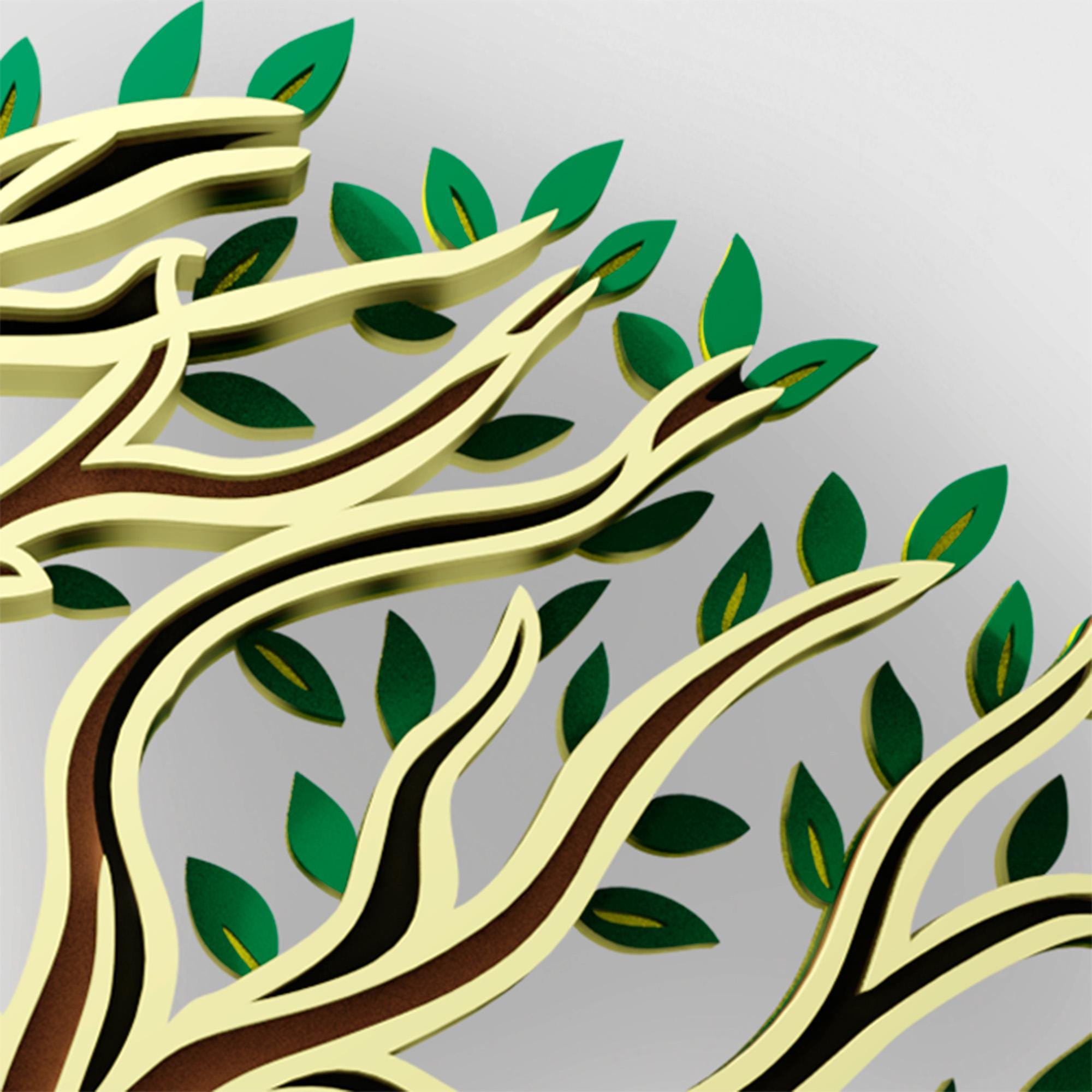 Tree of Life Multilayer SVG, Mandala Laser Cut File, 3D Layered Plywood ...