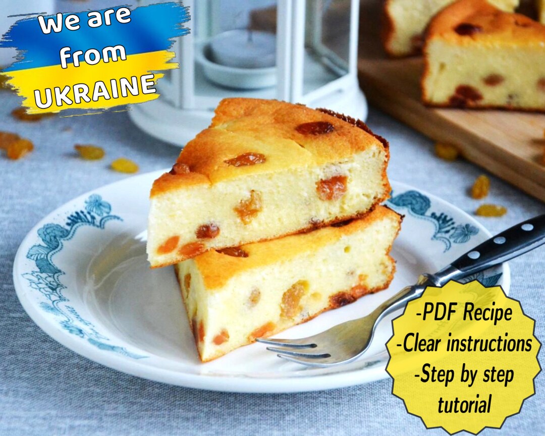 Recipe for UKRAINIAN Cottage Cheese Babka Casserole With Etsy