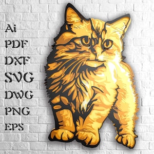 Mandala, gingembre, fichiers SVG pour projets Cricut, panneaux multicouches découpés au laser, modèles DXF vers routeur CNC, décoration d'intérieur modèle en couches