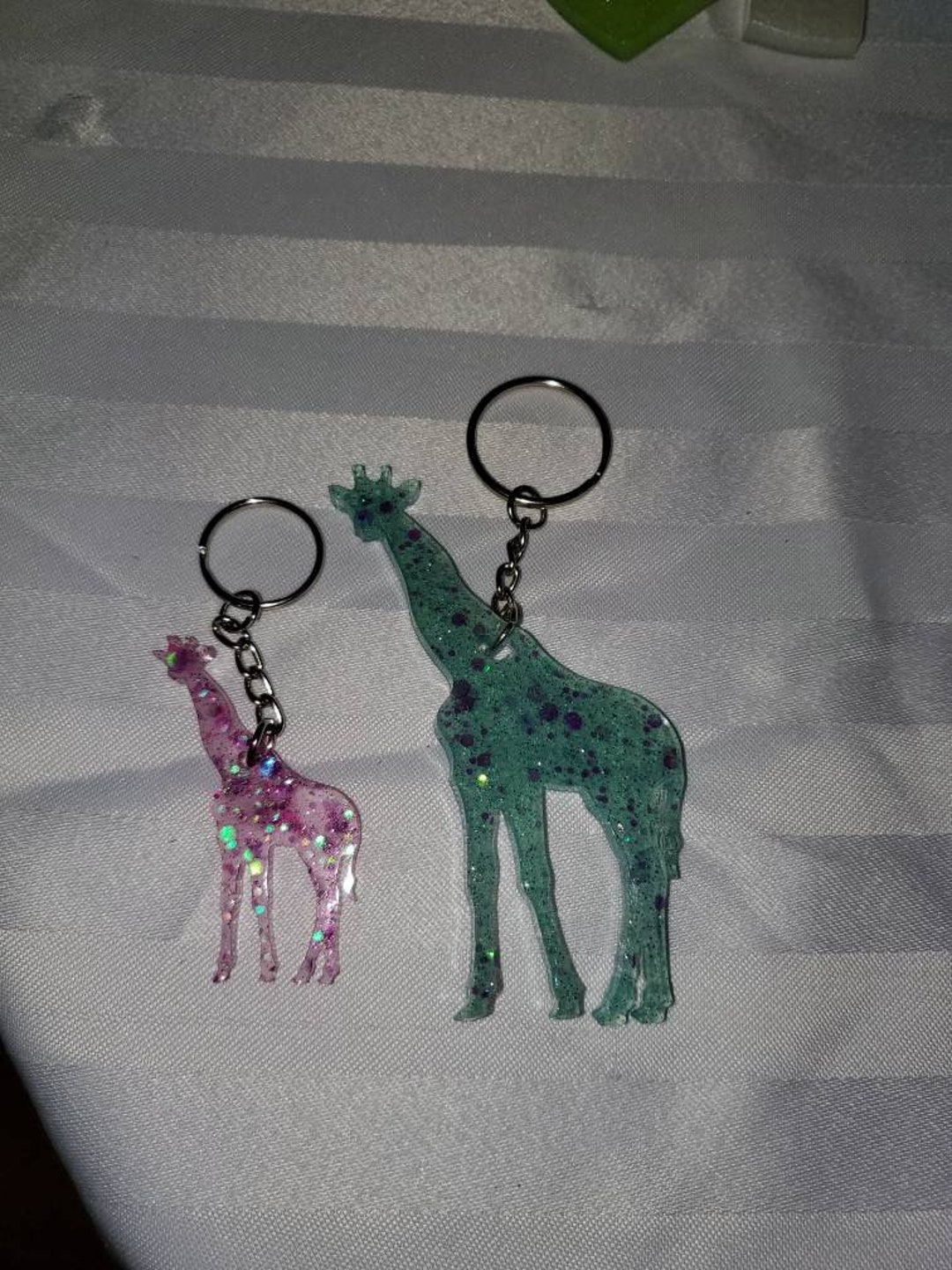 Giraffe Keychains Etsy