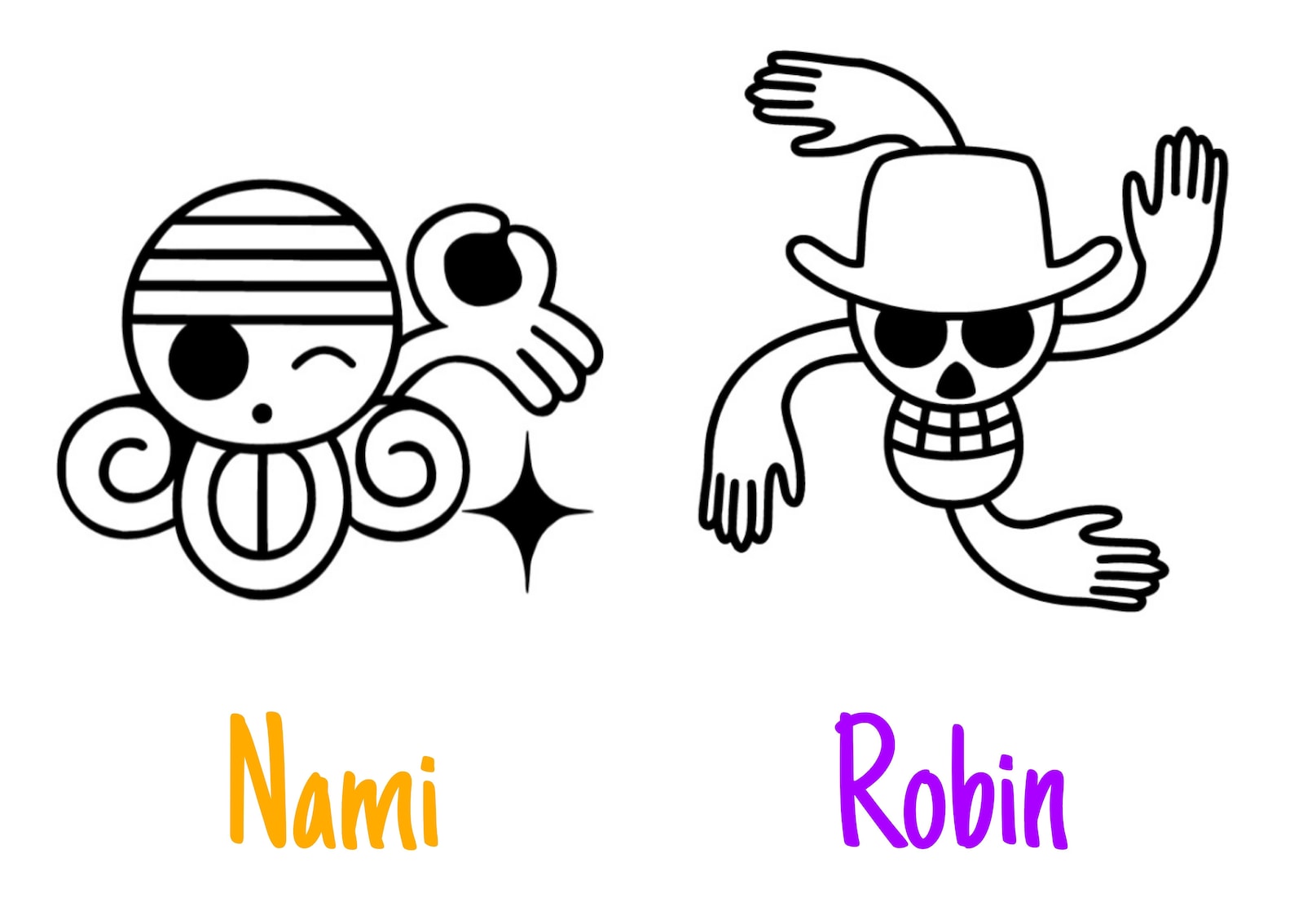 One Piece Jolly Roger Sticker  Etsy
