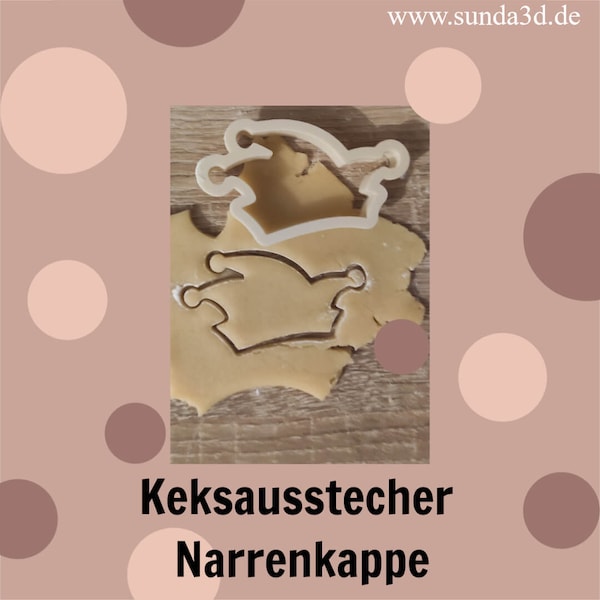 Keksausstecher "Narrenkappe"