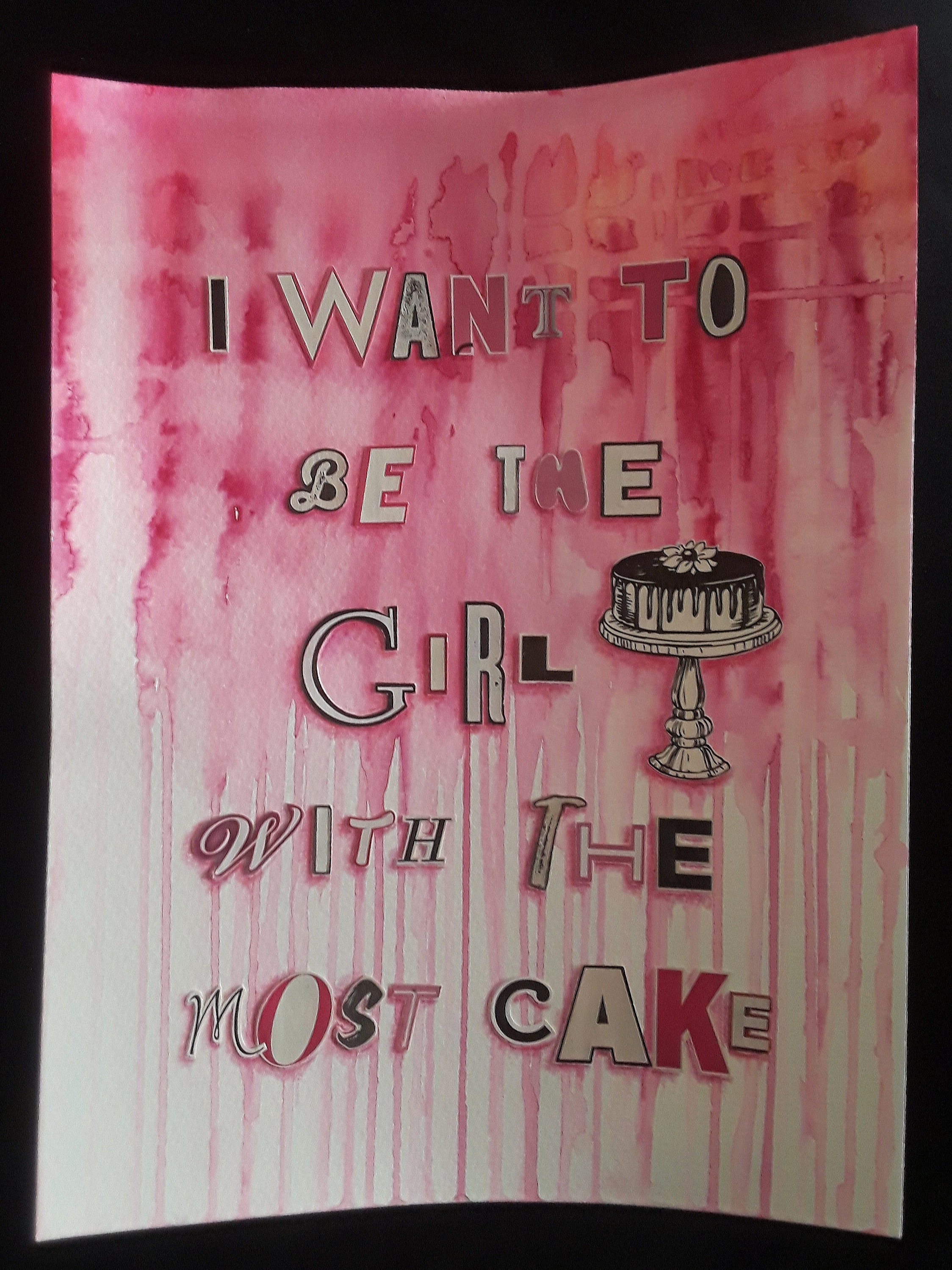 Girl With the Most Cake Etsy