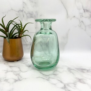 Vintage Mark Vance Signed 1970s MCM Glass Vase