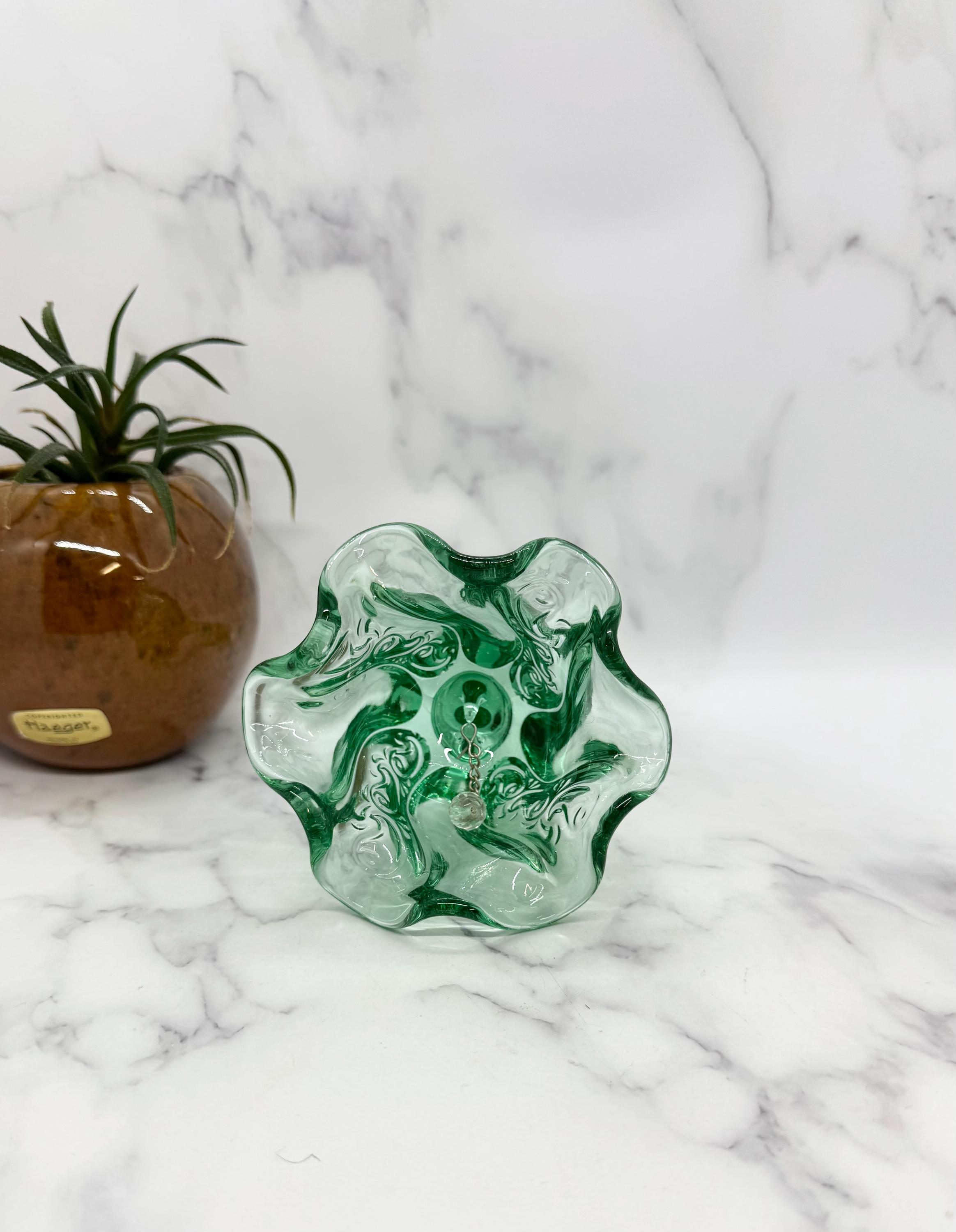 フェントン Sea Mist Green イリデセントホブネイル ハンドベル フェントン Sea ミスト Green イリデセントホブネイル ハンドベル