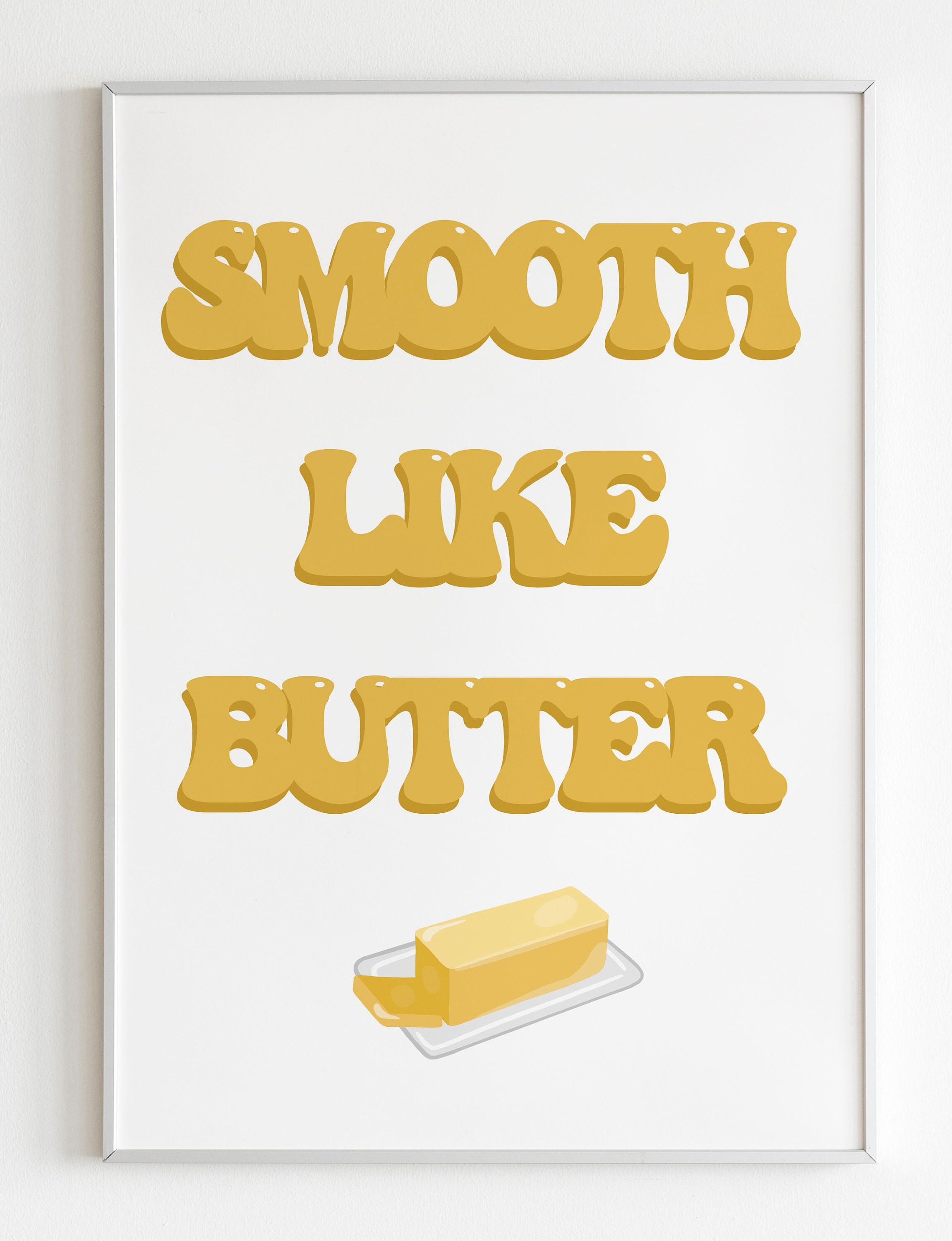 Smooth Like Butter Song BTS Fan Art Song Pop Wall Etsy