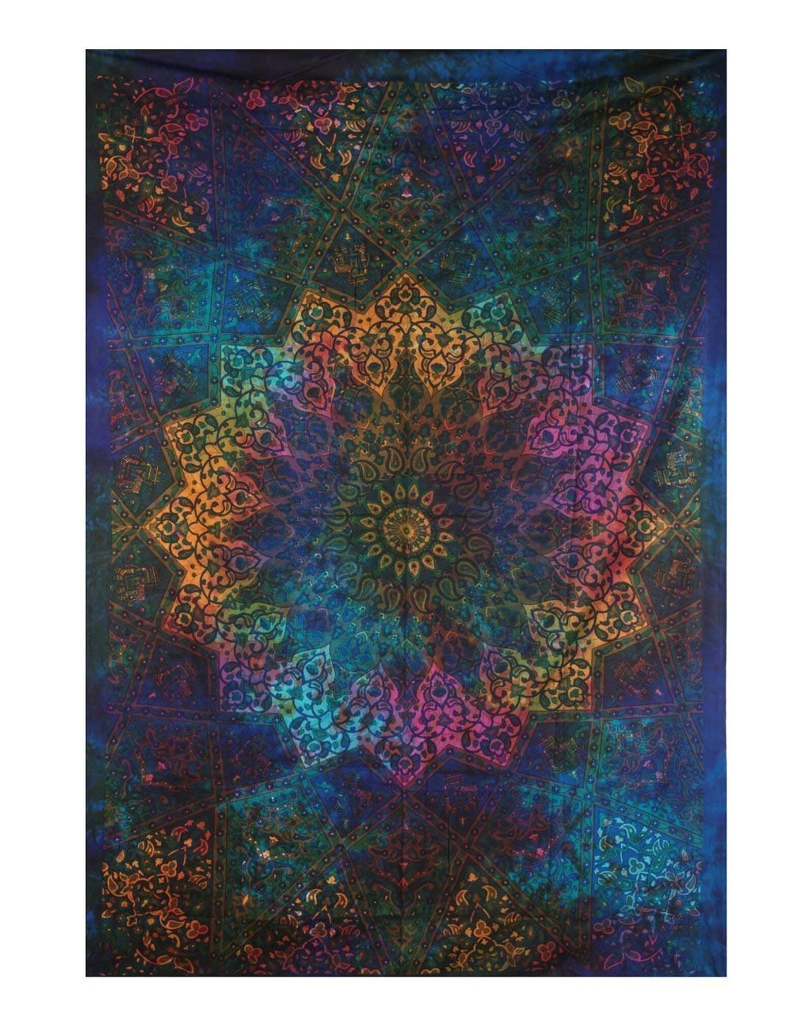 Mandala Tapestry Rainbow Multi Tapestry Wall Hanging Indian Etsy