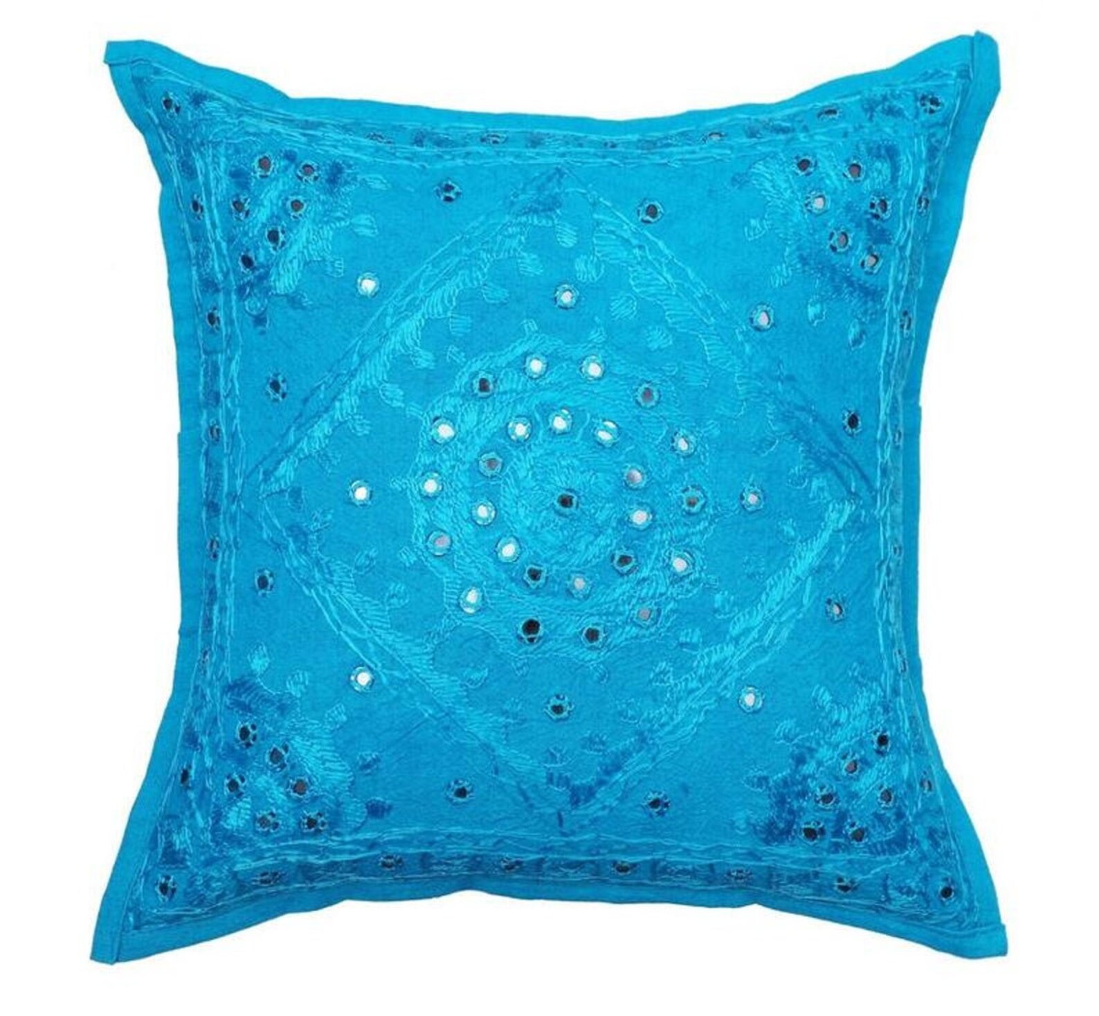 10 Pieces Lot Mirror Cushion Cover Handmade Embroidered Etsy