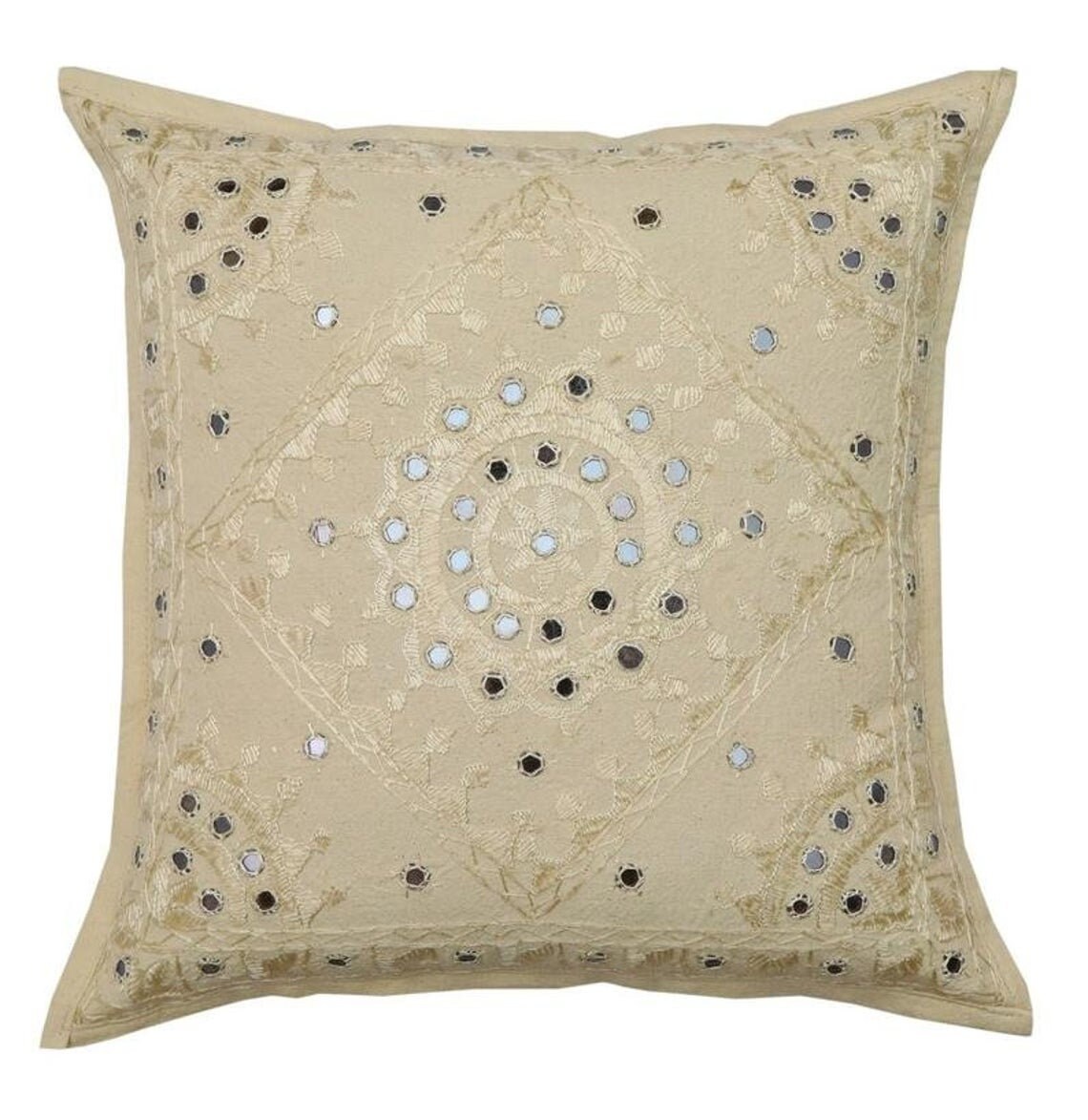 10 Pieces Lot Mirror Cushion Cover Handmade Embroidered Etsy