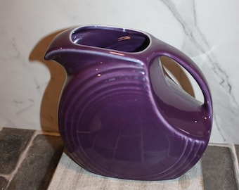 Purple Fiesta Ware Disc 64 Ounce Pitcher