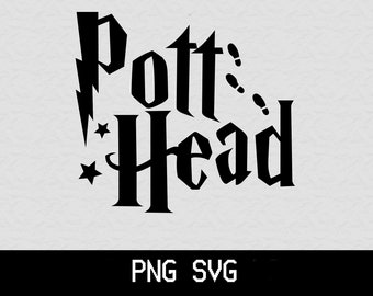 Download Clipart Digital Download Quotes Files Silhouette Cricut Wizard Svg Cut File Pott Head Harry Potter Svg Clip Art Image Files Embellishments Leadcampus Org