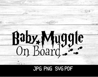 Download Baby Muggle Svg Etsy