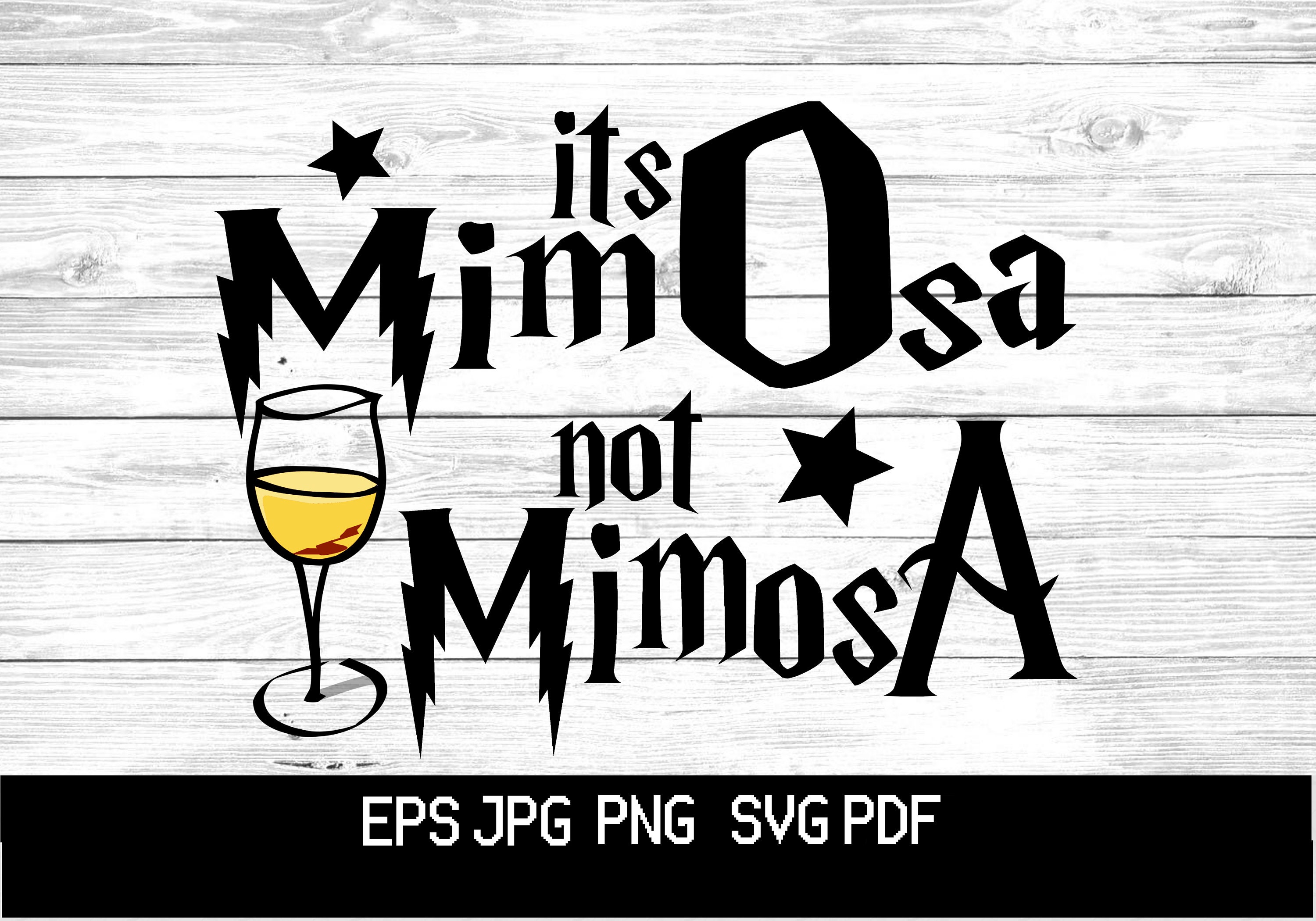 Its Mimosa not Mimosa Harry Potter SVG print SVG T-shirt | Etsy