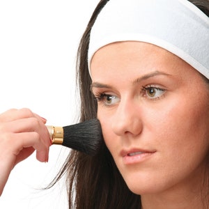 Makeup Hairband Salon Facial Spa Adjustable Fabric Headband Shower Bath Towel Head Wrap Shower image 2