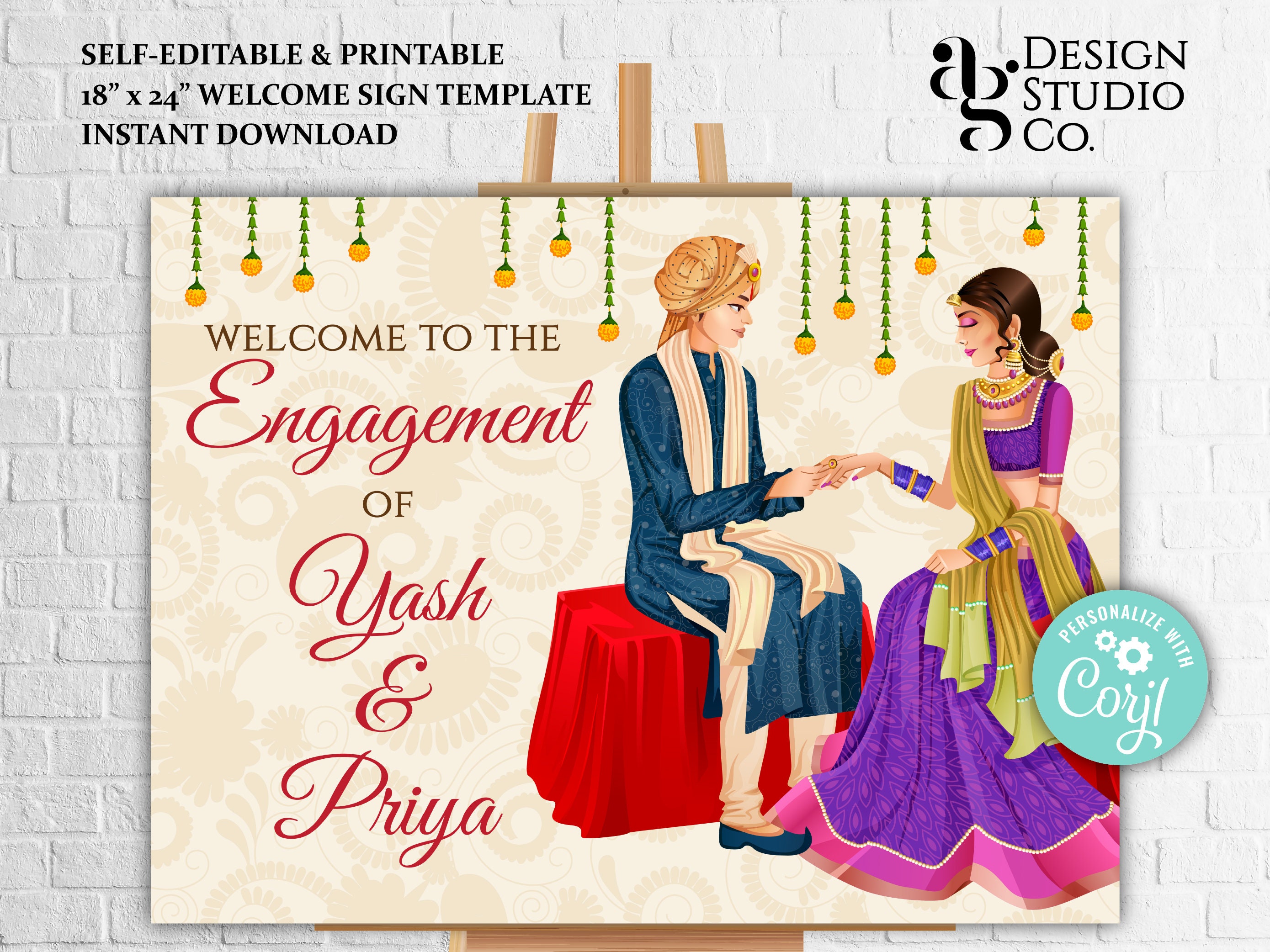 Engagement Signs & Ring Ceremony Sign Engagement Etsy India