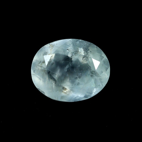 Natural Clear Goshenite Cut Stone, Oval Goshenite, Goshenite Crystal For Ring 5.25 CT Gift For Christmas