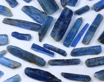 Raw Blue Kyanite Blades: Calming Crystal (15-25 MM)