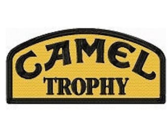 Camel Trophy Logo machine embroidery design.