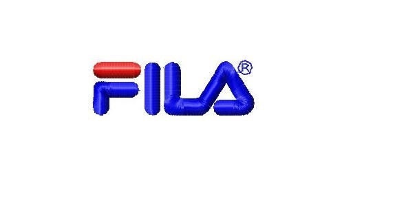 Delicioso valor Soberano FILA logo. Embroidered design used for embroidery machines. - Etsy España