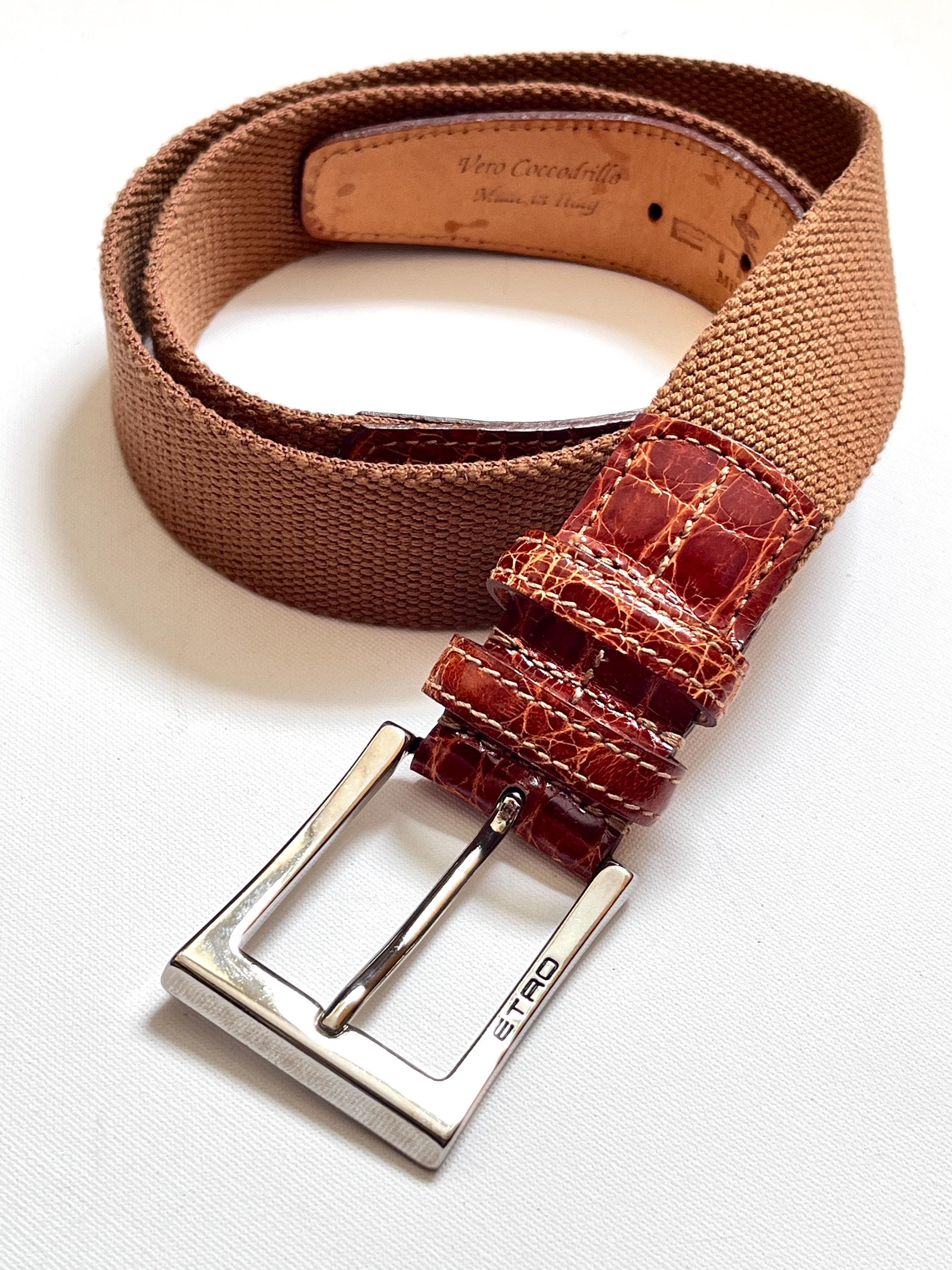 Etro leather belt Leather belt Etro Black size 90 cm in Leather - 64911731 main image 3