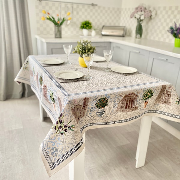 Italian Tablecloth Etsy