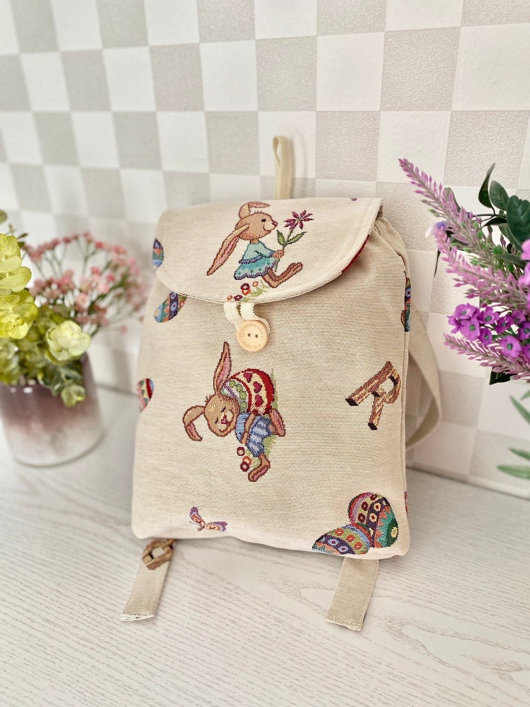 Kids Easter Accessory. Easter Backpack for Kids. Backback for Etsy