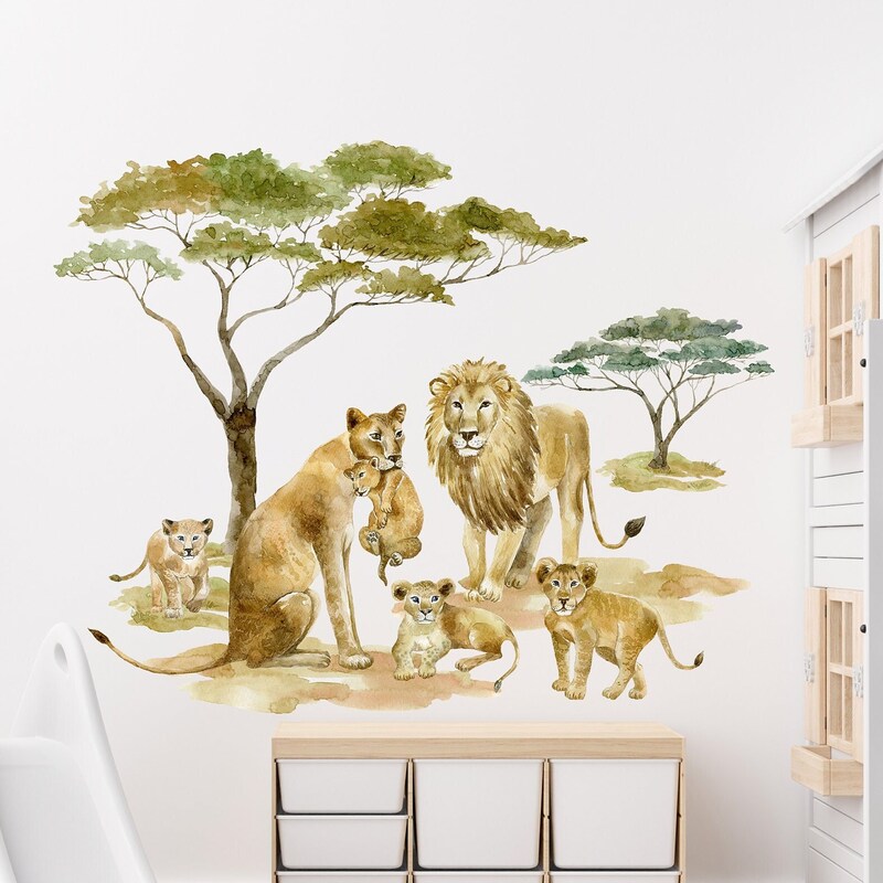 Lion King Wall Decal - Etsy