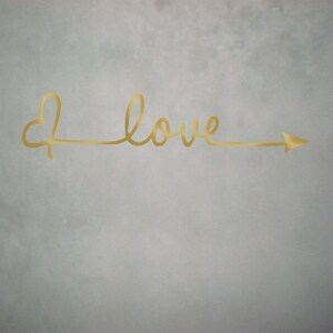 Love Herz Sticker Aufkleber Wandtattoo Wandaufkleber Wand Schlafzimmer Modern Selbstklebend Romantisch Liebe Bild 2