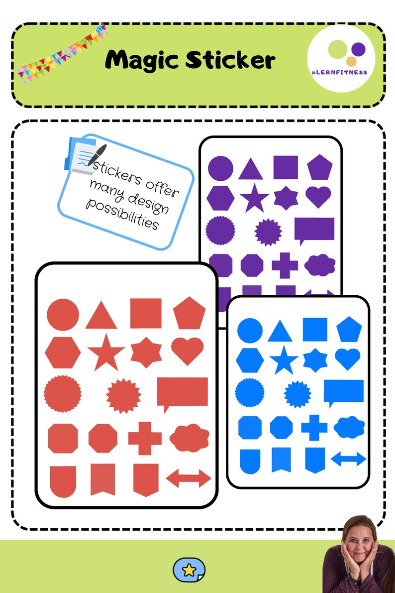 Digital Magic Stickers for Goodnotes | Color Editable | Magic Stickers ...