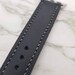 Ceinture En Cuir Cousue Main – Bleu Marine – Taille S – Fabriquée Aux USA – Wickett & Craig