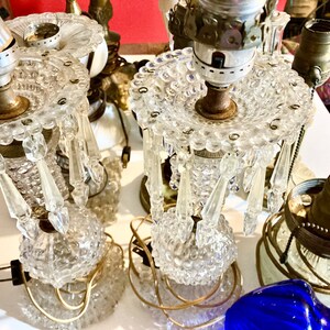 Antique table lamps. Choice of several table lamps. All need Re-wired. All sold separately. 10&11