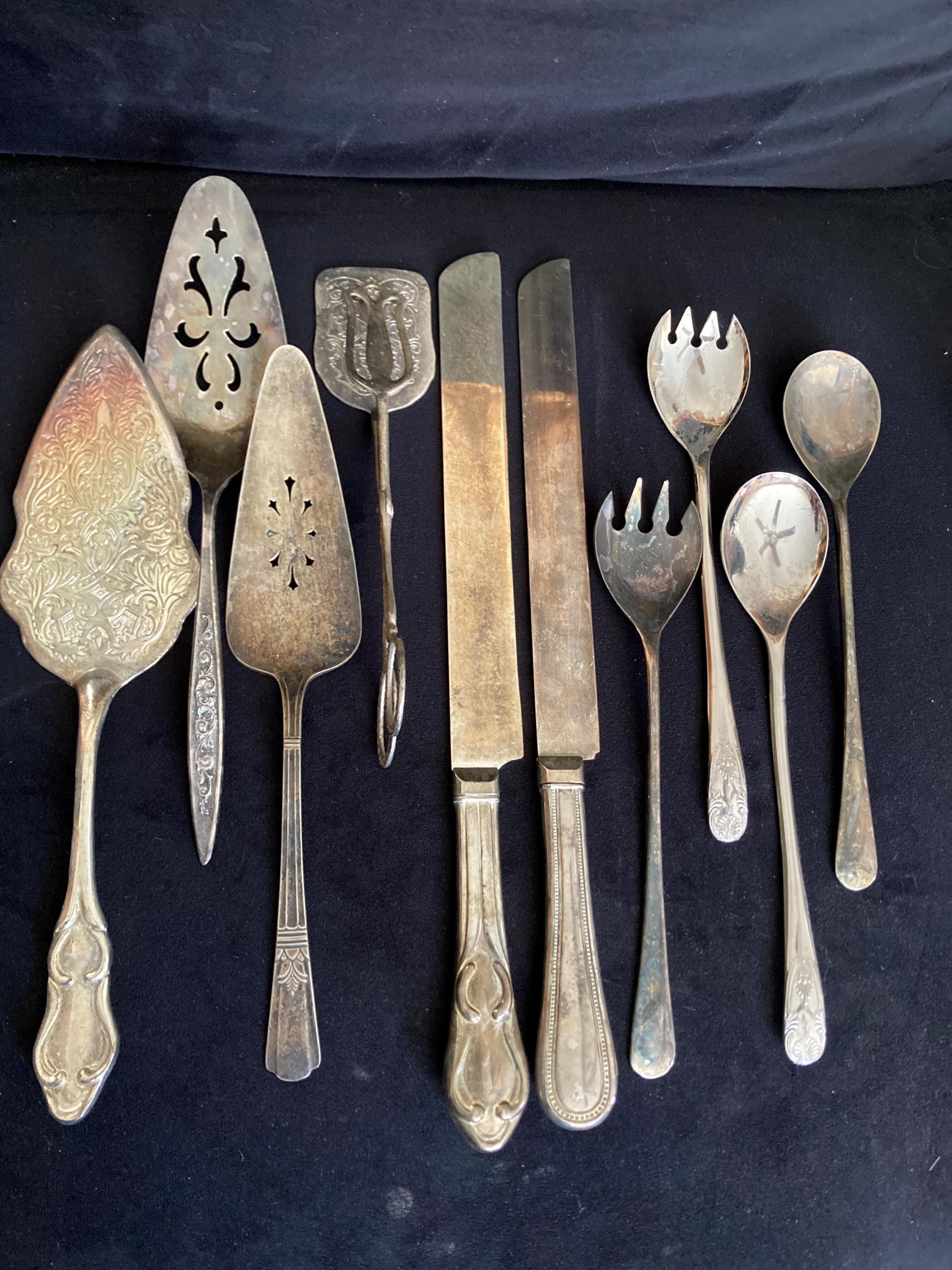 925 Silverware Set - Etsy