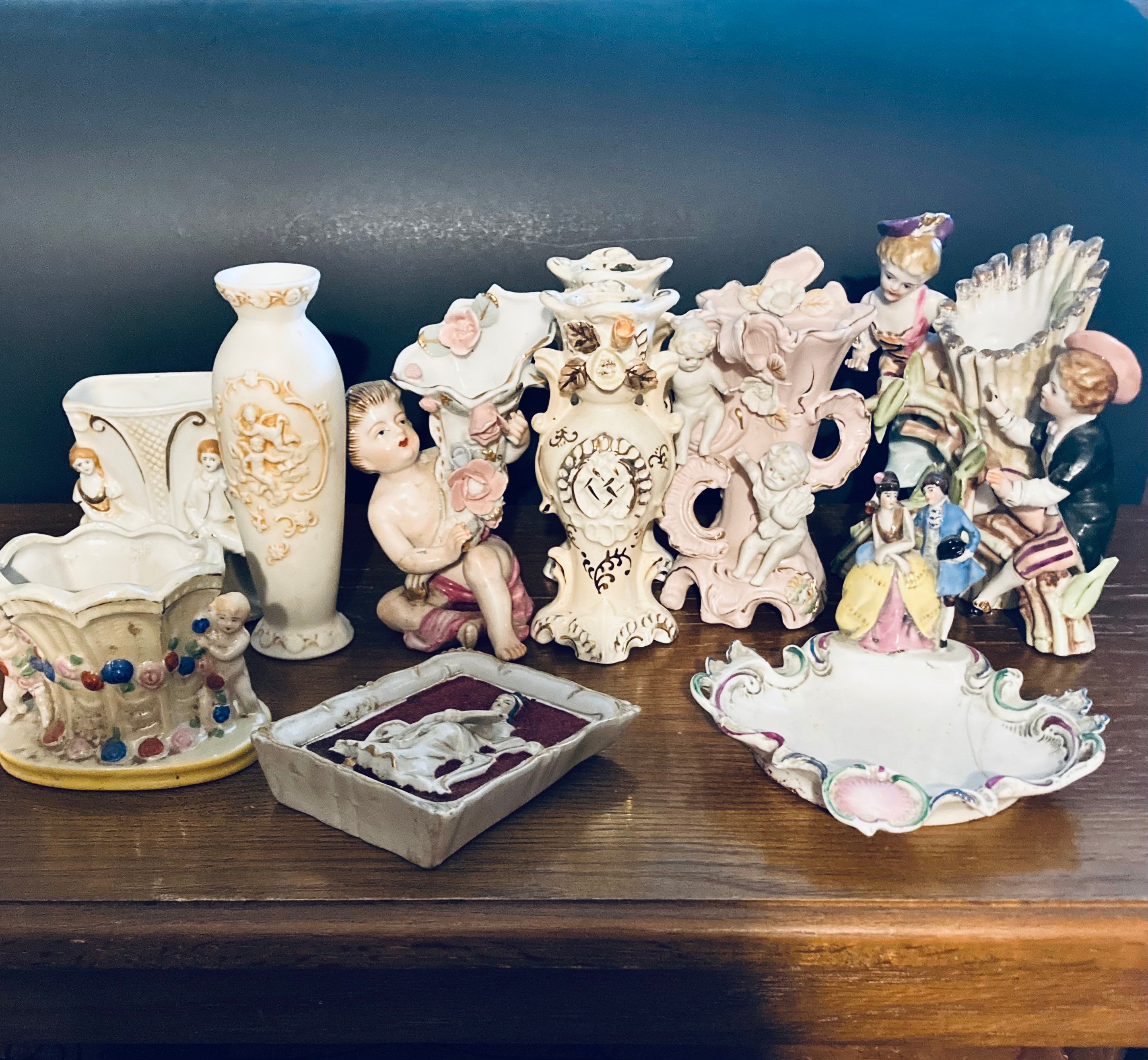 Antique Angel Vase - Etsy