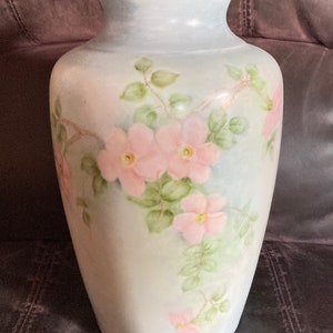 AK Kaiser German hand painted floral vase. Marked AK Kaiser West Germany. Sale!