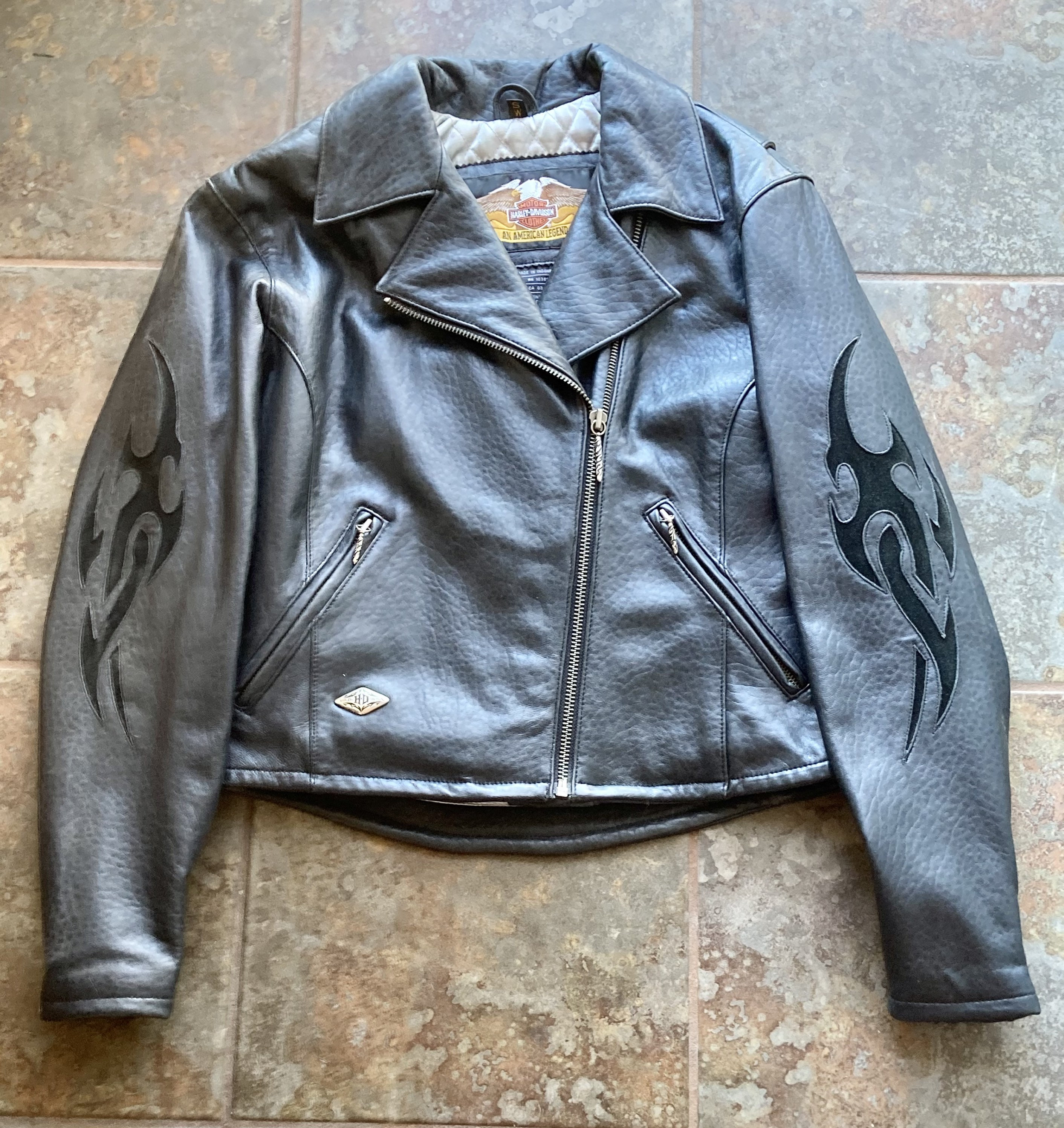 Vintage Harley Davidson Leather Jacket 1990's Harley