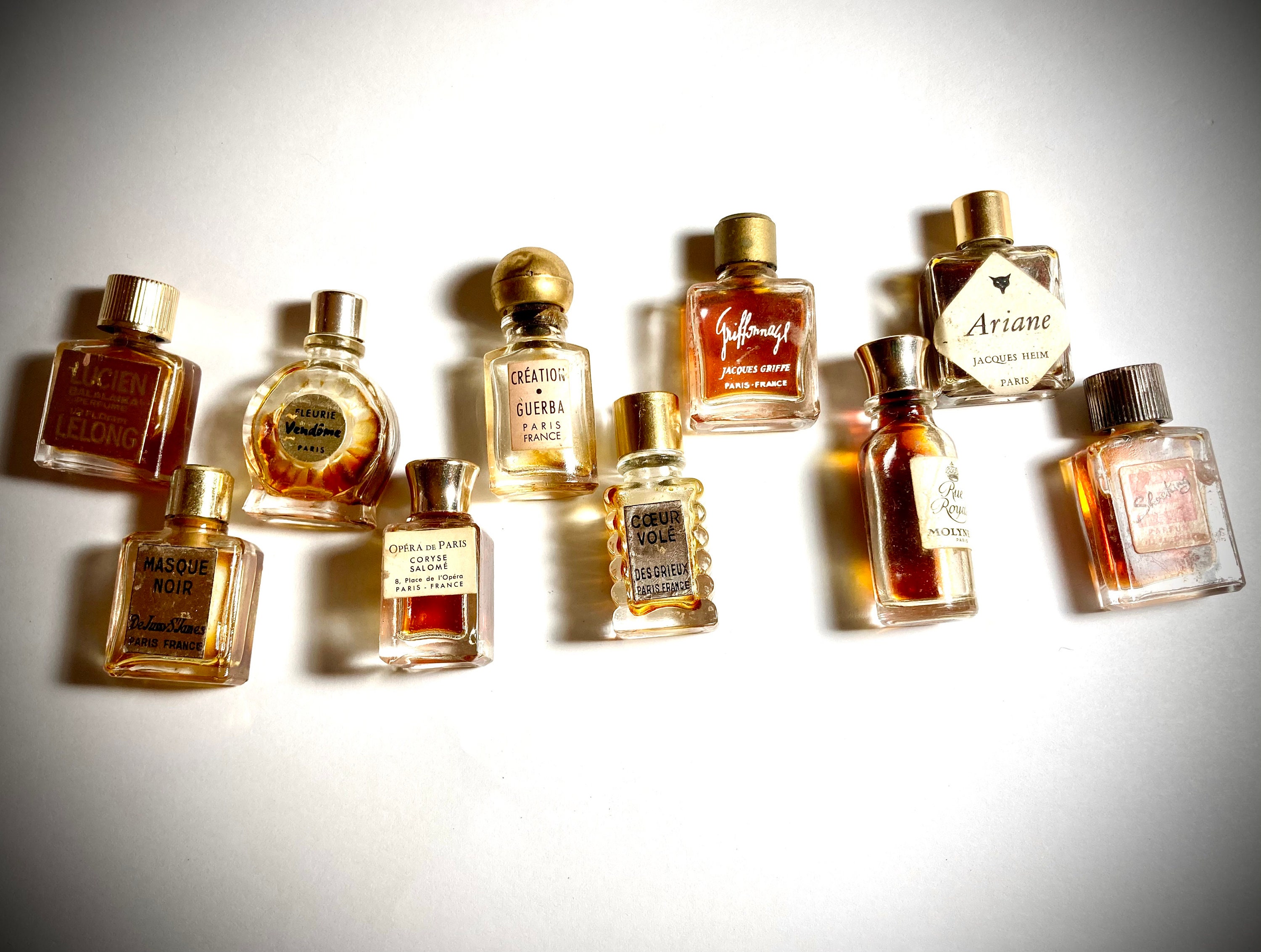 Sold at Auction: 53 PIECE Vintage Mini Perfume Bottles Collection