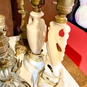 Antique table lamps. Choice of several table lamps. All need Re-wired. All sold separately. image 4
