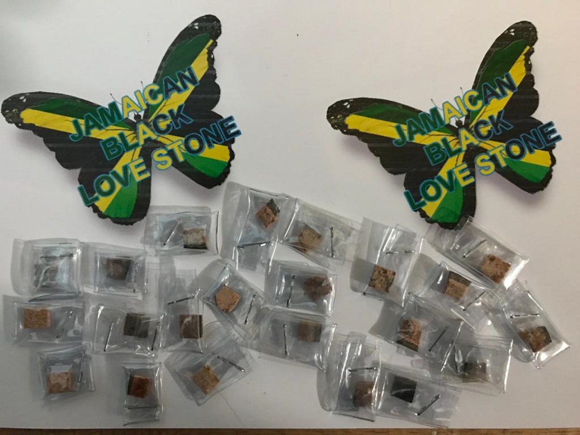 Jamaican Stone Black Stone Love Stone Grade A Etsy