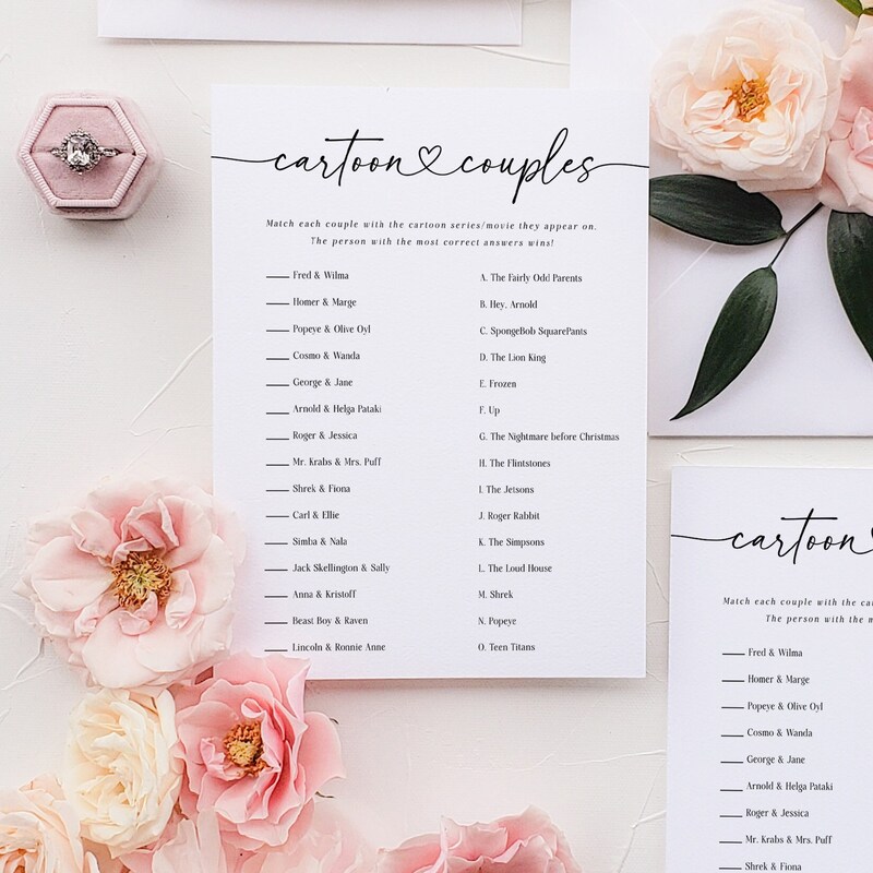 Couples Shower Game - Etsy
