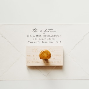 Future Mr. and Mrs. Stamp, Wedding Invitation RSVP Stamp, Save the Date Stamp, Self Inking Return Address Stamp, Wedding Shower Gift