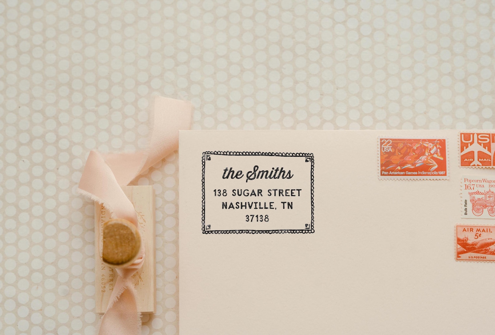 Return Address Stamp