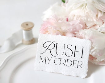 Rush Order