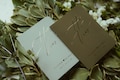 Boho Wedding Vow Books, Personalized Vow Booklets, Real Gold Foil & Green Vow Books, Luxury Vow Books, His Her Vow Books, Set of 2 #Elijah